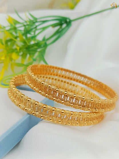Gold plated bangles pair ✨
