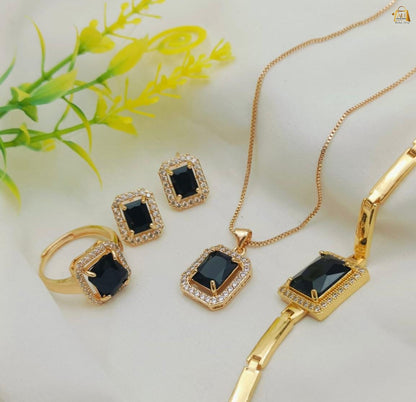 Premium Gold Plated Combo Set ❤️